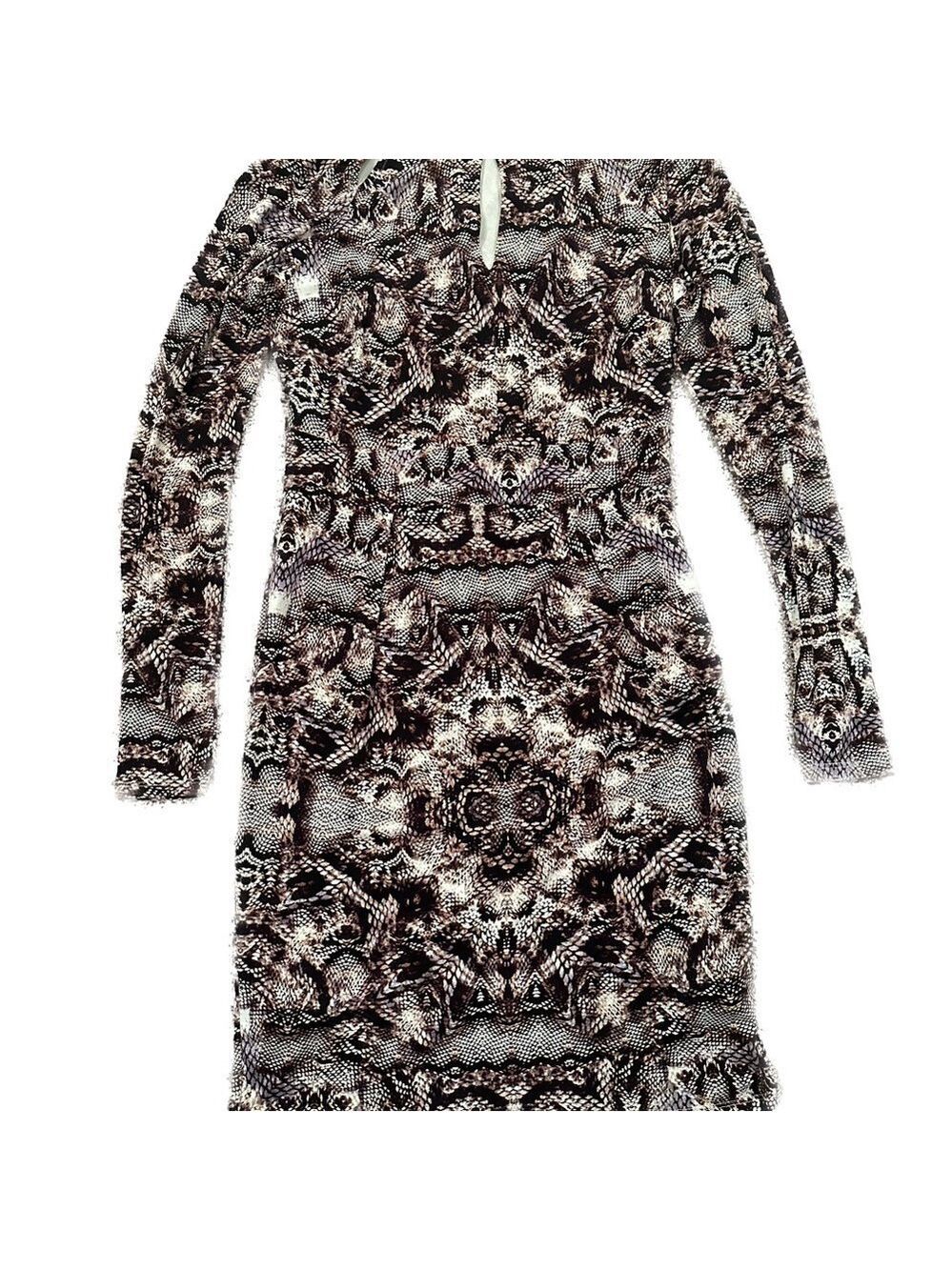 Jennifer Lopez Snakeprint Dress